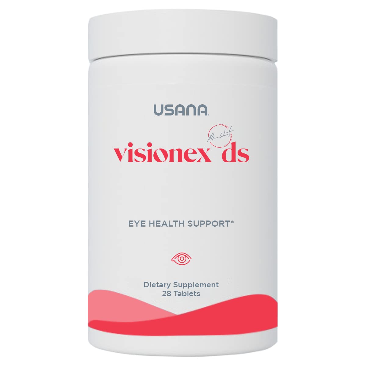 USANA Visionex DS with Lutein Zeaxanthin Tablets, 28 Count
