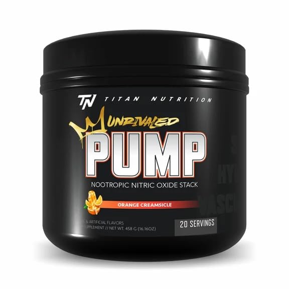 Titan Nutrition Pump Unrivaled Powder, 9 oz