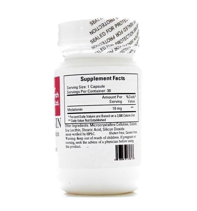 Ecological Formulas Oncotonin Melatonin 10 mg Capsules, 30 Capsules