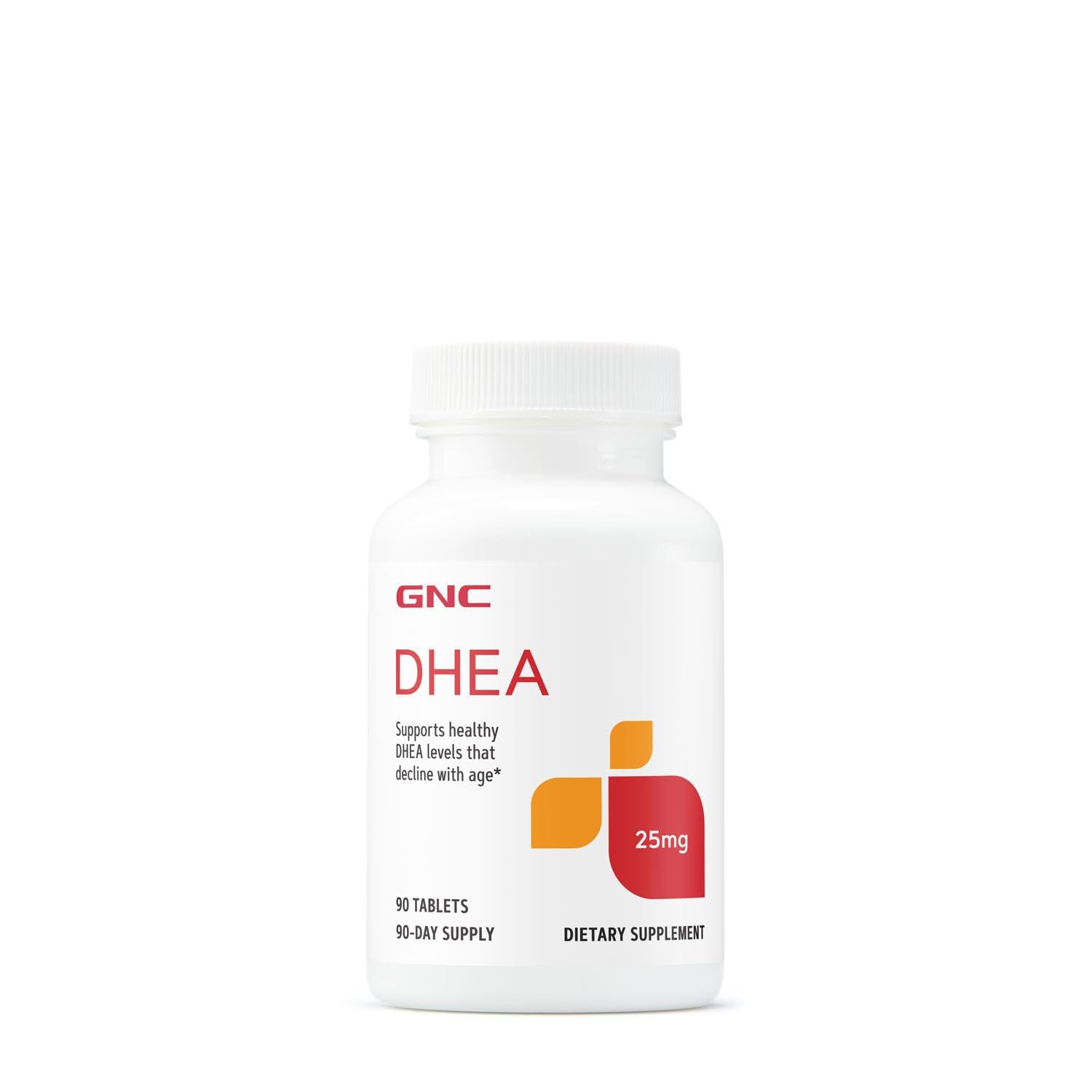 GNC DHEA 25mg Tablet, 90 Count
