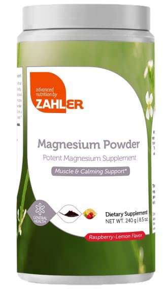 Zahler Magnesium Citrate Powder 8.5 oz