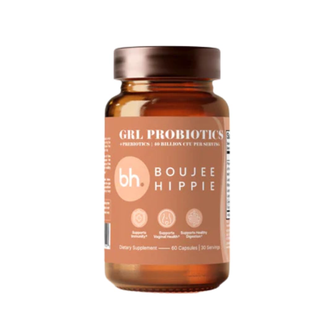 Boujee Hippie GRL Probiotic Capsule 60 Count