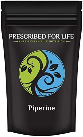 Prescribed For Life Piperine Powder, 95% Black Pepper Extract Powder, 352.74 Ounce