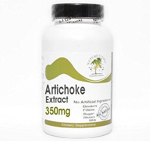 Naturetition Supplements Artichoke Extract 350mg Capsules, 100 Capsules