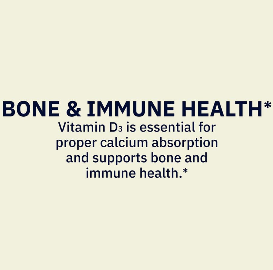 Generic Vitamin D3 1000 IU (25 mcg) Softgels 100 Count