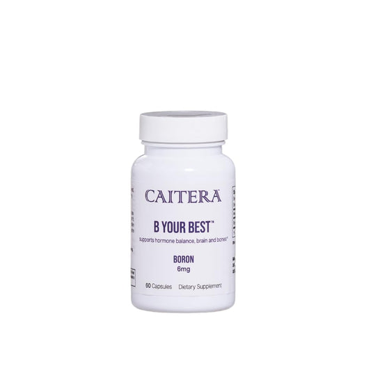 Caitera B Your Best Boron Glycinate Dietary Supplement 60 Capsules