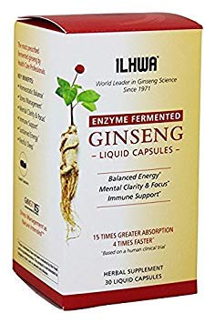 ILHWA Enzyme Fermented Ginseng Capsules, 30 Capsules