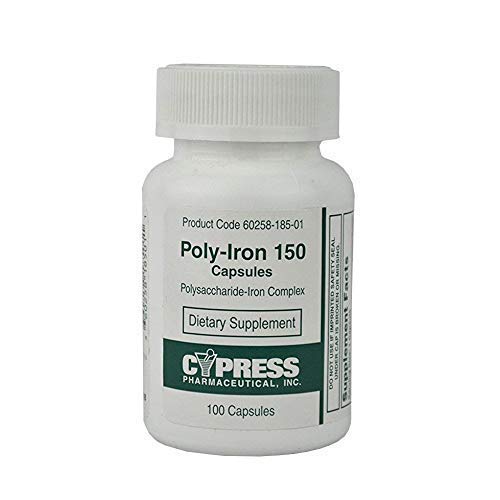 Cypress Pharmaceutical Poly-Iron Capsules 150