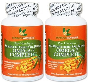 Seabuck Wonders Sea Buckthorn Oil Blend 500mg Softgels 240