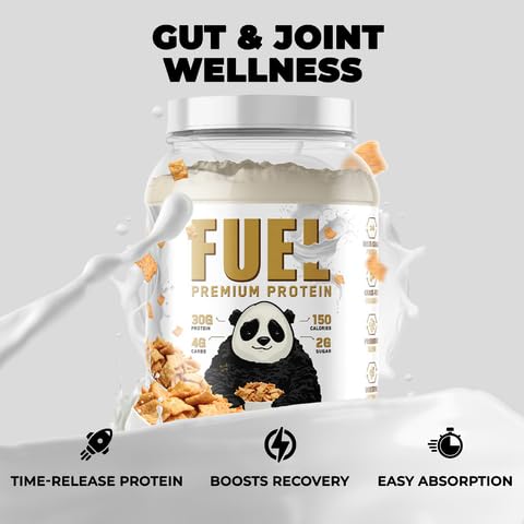 Underground Bio Labs Panda Fuel Premium Protein Whey Protein Powder, 40 Servings