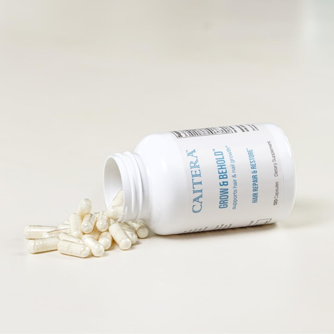 Caitera Grow & Behold Hair Supplement 120 Capsules