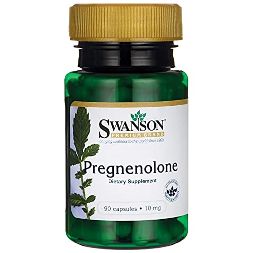 Swanson Pregnenolone 10 mg Capsules, 90 Count