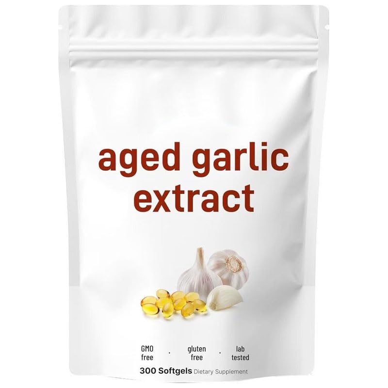 VEADONS Aged Garlic Extract Capsules 60 Count