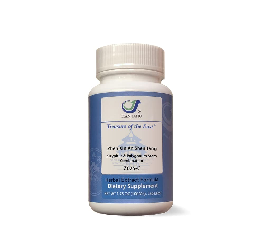 Treasure of the East Zizyphus & Polygonum Stem Combination, Zhen Xin an Shen Tang Capsules 100
