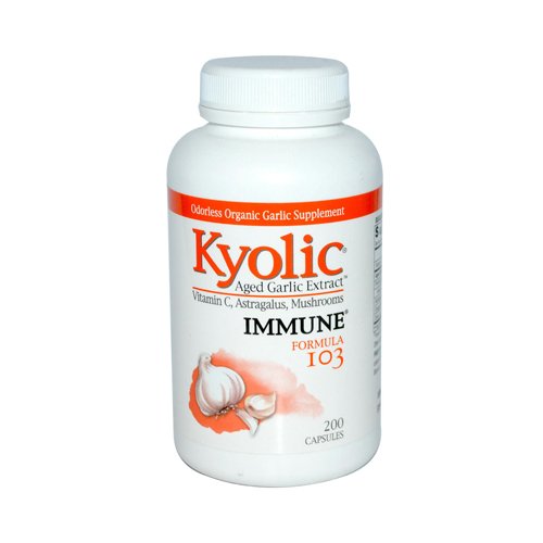 Kyolic Garlic Extract with Vitamin C & Astragalus Capsules, 1 Capsule