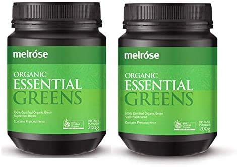 Melrose Organic Essential Greens Powder, 2 Pack