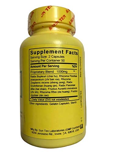 Sun Ten Major Bupleurum Combination Capsules 100