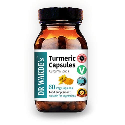 DR WAKDE's Turmeric Capsules 60 Veg Caps