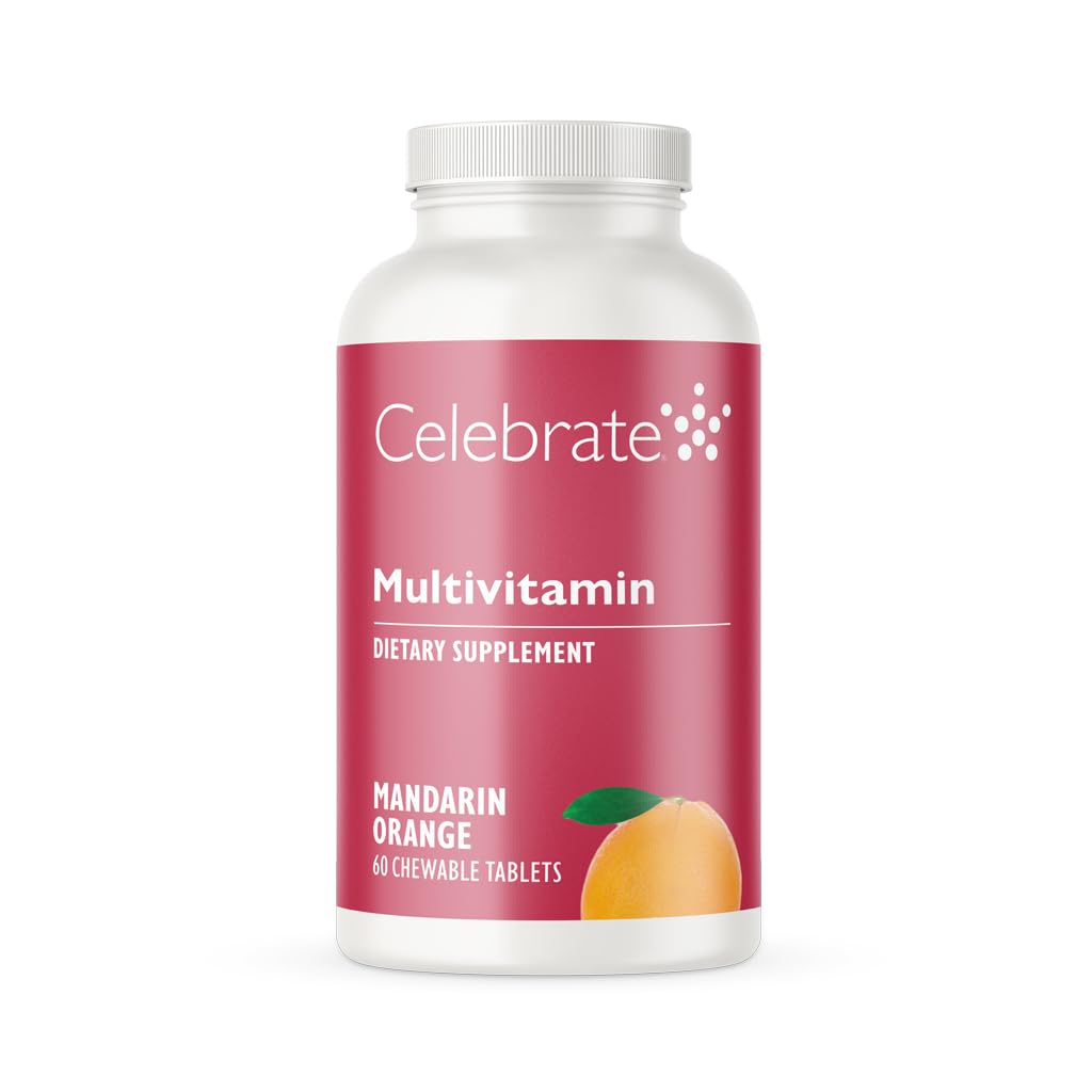 Celebrate Bariatric Supplements Bariatric Multivitamin Chewable Tablet 60 Tablets