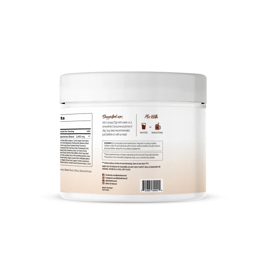 Bella All Natural Ganoderma Powder 1 Count