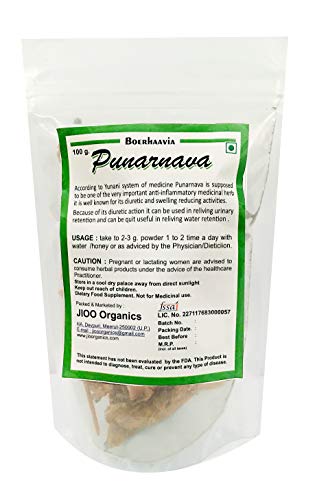 Jioo Organics Punarnava Boerhaavia Diffusa Root/Spreading Hogweed Powder 3.5274