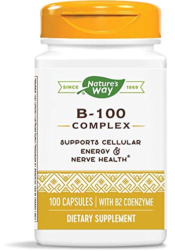 Nature's Way B-100 Complex Capsules, 100 Capsules