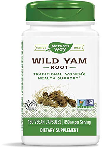 Nature's Way Wild Yam Capsules, 360 Capsules
