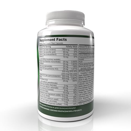 Universal Body Labs MultiVitaGel Multivitamin for Women 40+ Capsule, 1 Count