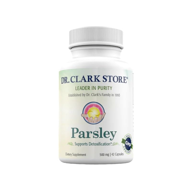 Dr Clark Store Parsley Supplement Capsules 42 Count