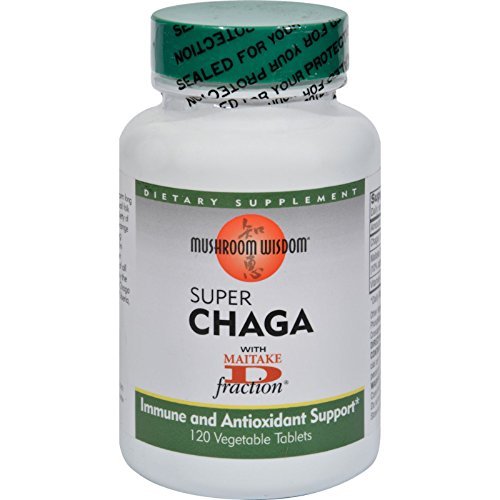 Mushroom Wisdom Super Chaga Tablets 1 Count