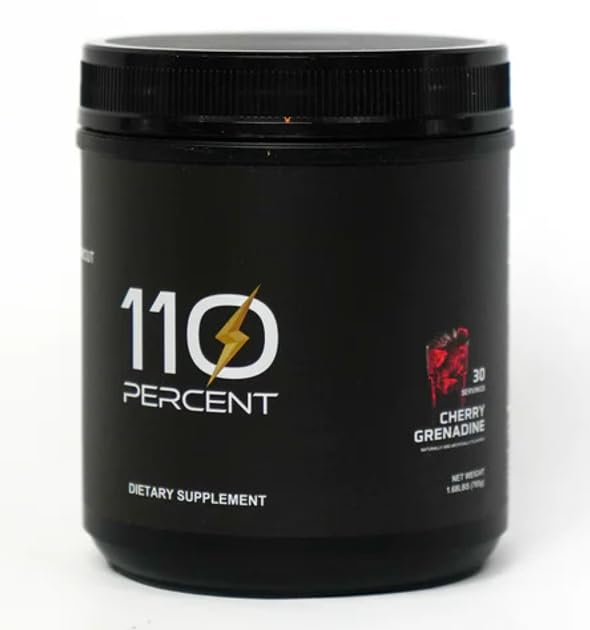 110 Percent Pre-Workout Powder 1.9 Ounce