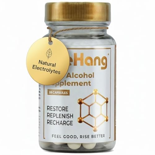 ByeHang Post-Drinking DHM 1200mg Supplement Liver Support Capsule, 39 Count