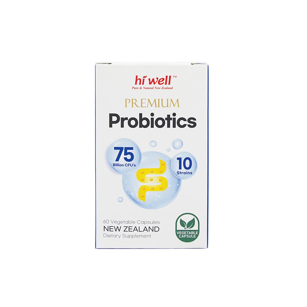 Hi Well Premium Probiotics 180 Capsules
