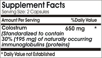 Naturetition Supplements Colostrum New Zealand Source 650mg Capsule, 90 Capsules