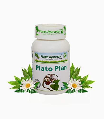 Planet Ayurveda Plato Plan Capsule, 60 Capsules