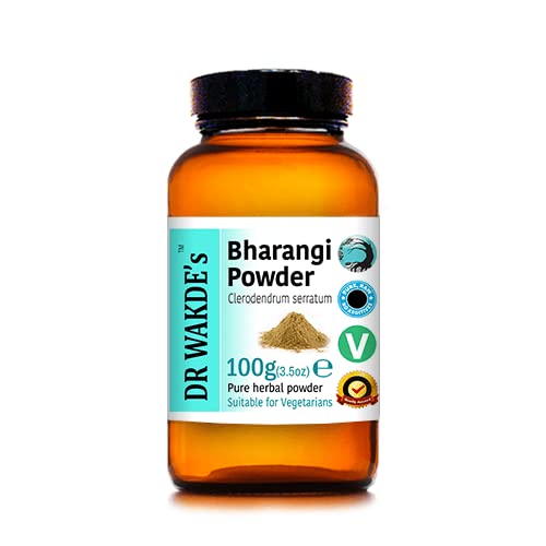 DR WAKDE's Bharangi Powder (Clerodendrum serratum), 3.53 oz