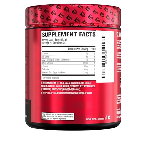 Jacked Factory NITROSURGE Shred Pre Workout Supplement Powder 12.9
