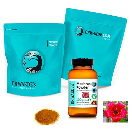 DR WAKDE's Mochras Powder (Bombax malabaricum), 3.53 oz