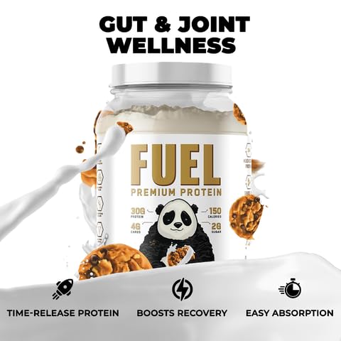 Underground Bio Labs Panda Fuel Premium Protein Whey Protein Powder, 40 Servings, 2.5 Pound, Cookies & Cream