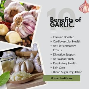 Generic Odorless Garlic 500 mg Allium sativum, 240 Capsules