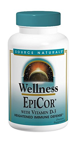 Source Naturals Wellness EpiCor with Vitamin D-3 for Heightened Immune Defense Capsules 120
