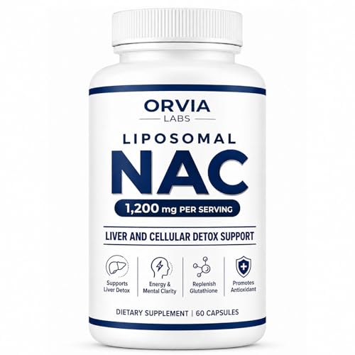Halpilt ORVIA Labs Liposomal NAC Supplement Capsule, 60 Capsules