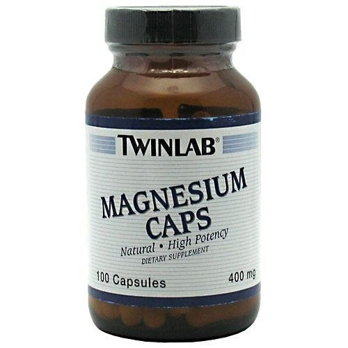Twinlab Magnesium 400mg Capsules, 5 Count