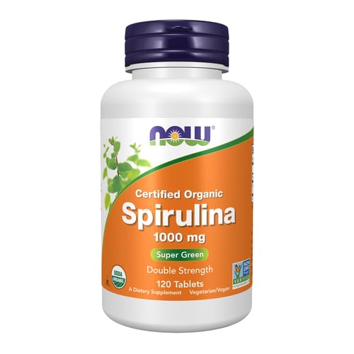 NOW Foods Spirulina Tablets 120-Count