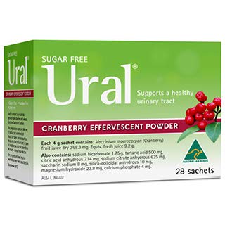 Ural Cranberry Effervescent Powder 28 Sachets