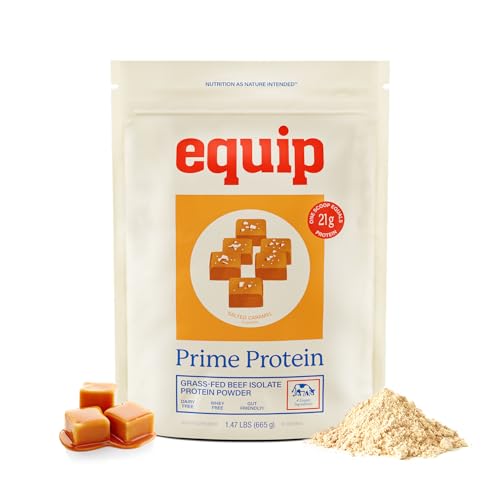 Equip Prime Protein Powder Vanilla & Prime Protein Powder Salted Caramel Powder 50.24