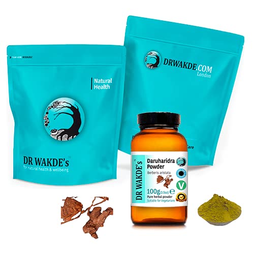 DR WAKDE's Daruharidra Powder (Berberis aristata), 17.64 Ounces