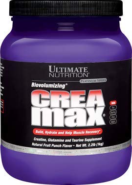 Ultimate Nutrition CreaMax Creatine Monohydrate Powder Fruit Punch 35.2 oz