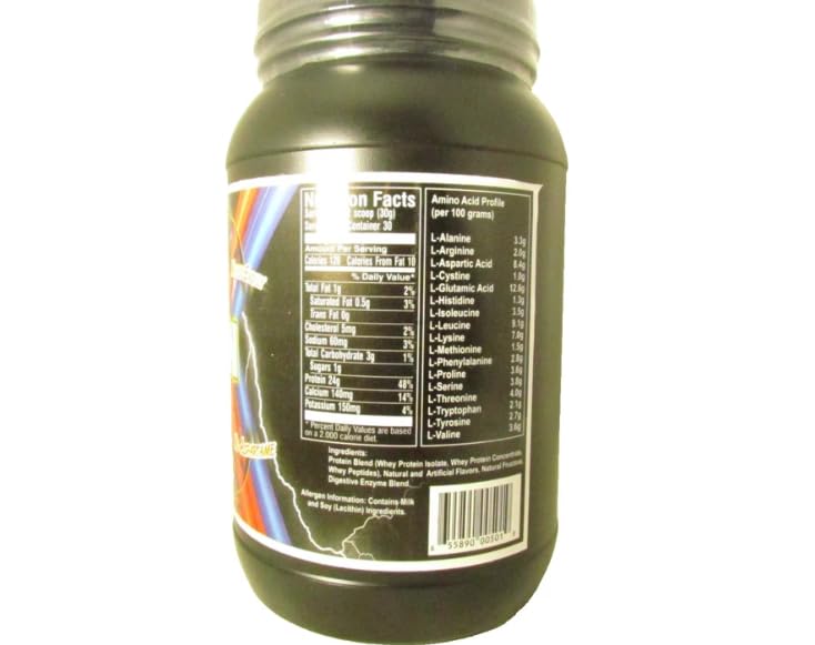 Generic Whey Protein Powder Vanilla, 1 Count