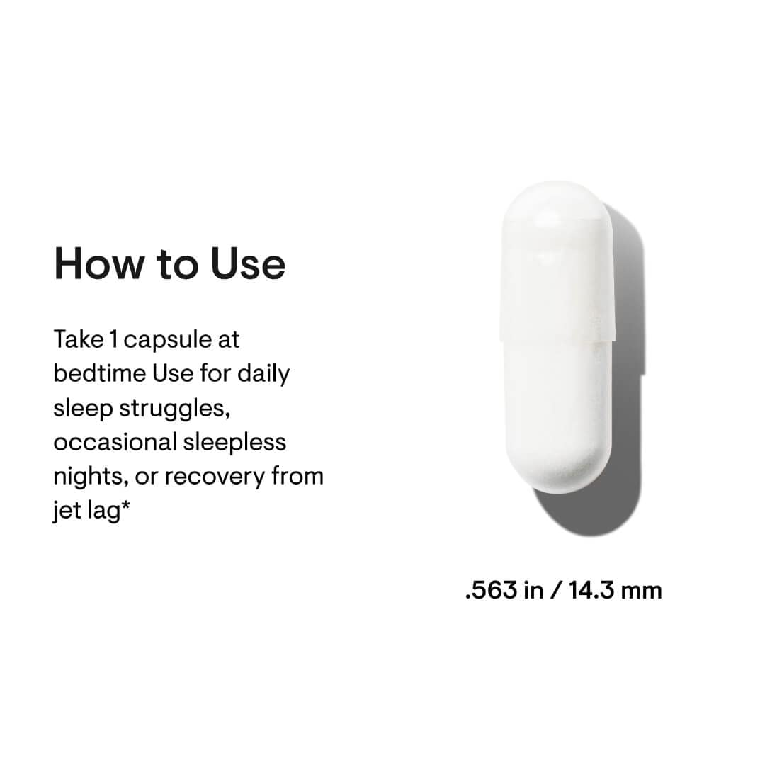 THORNE Sleep Support Duo Magnesium Bisglycinate Powder + Melaton-3, 2 Count